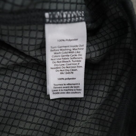 Vineyard Vines Sankaty Performance 1/4 Zip Pullover Gray Medium Preppy Logo - Picture 3 of 6